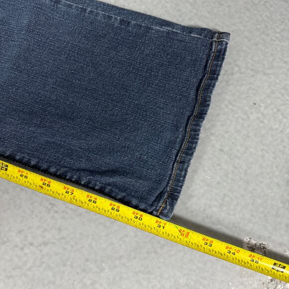 DKNY Jeans Bootcut Stretch Denim Blue Faded Wash - Size: 13 - Picture 5 of 8